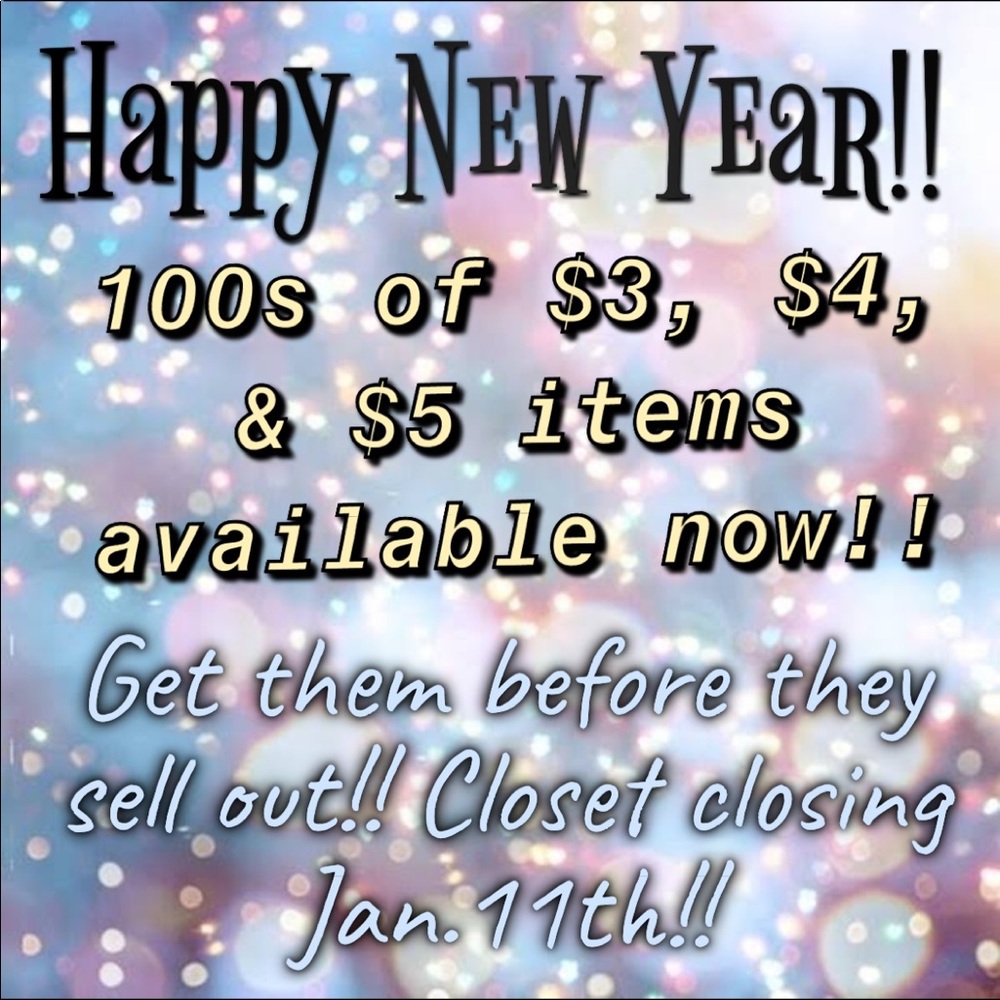 ☀️ Closet Reopened!! $5 NWT and Boutique Items!! ☀️ - Picture 3 of 8